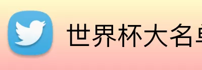 世界杯大名单公布 logo